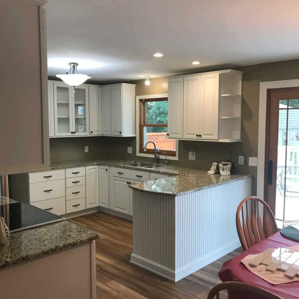 Transitional Kitchen Remodel by Hughes Home Improvements LLC project photo